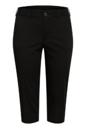 Kaffe Curve KCleana Capri Pants, sort