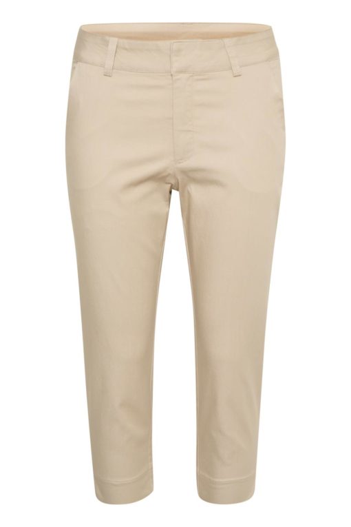 Kaffe KAlea Capri Pants, beige