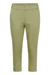 Kaffe KAlea Capri Pants, mosegrønn