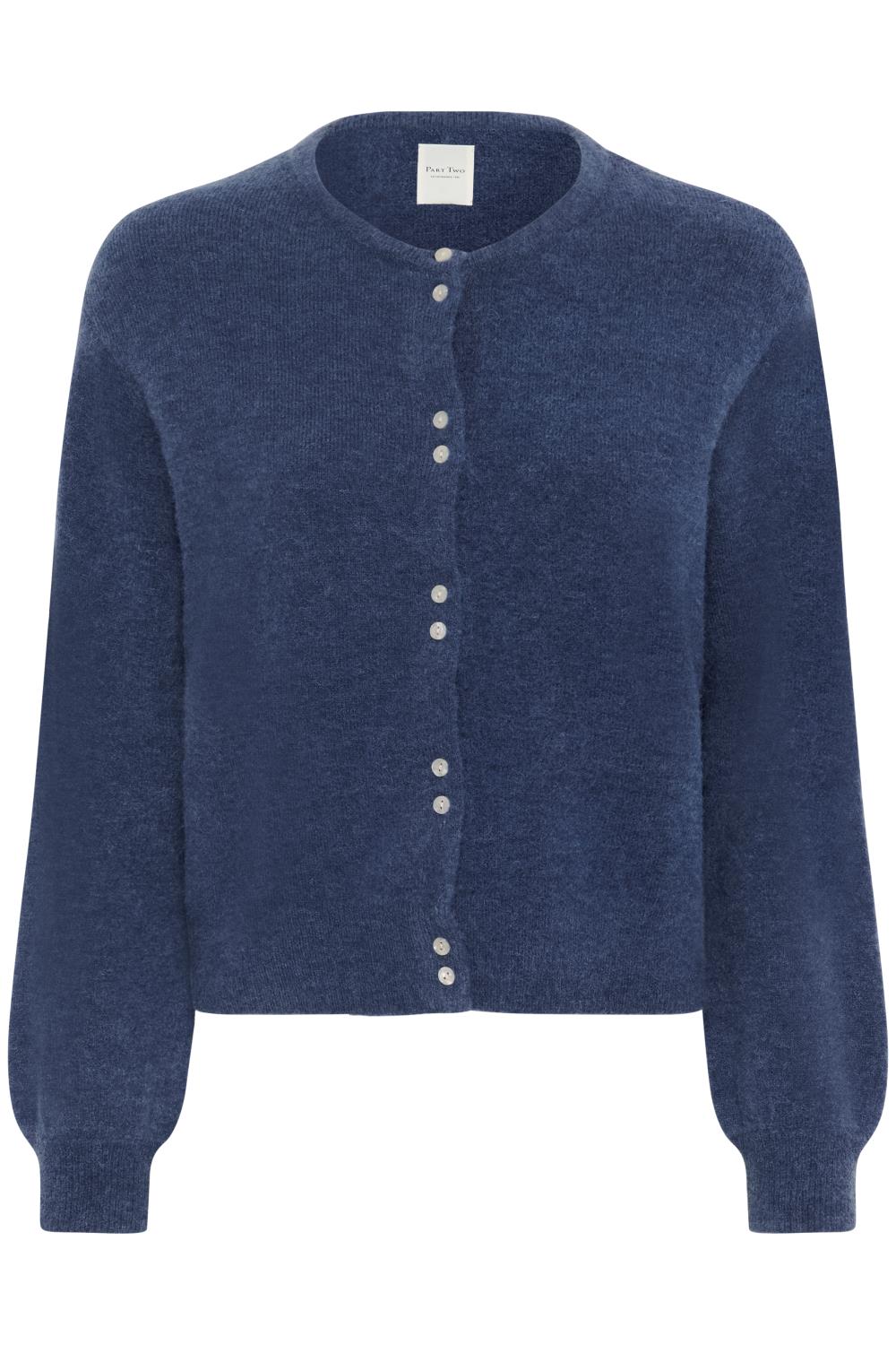 Part Two Ninell Cardigan, blå