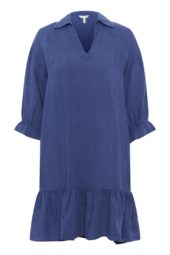 Part Two  Regitze Dress, blå lin