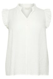 Kaffe Curve KClyana Blouse, offwhite