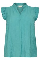 Kaffe Curve KClyana Blouse, sjøgrønn