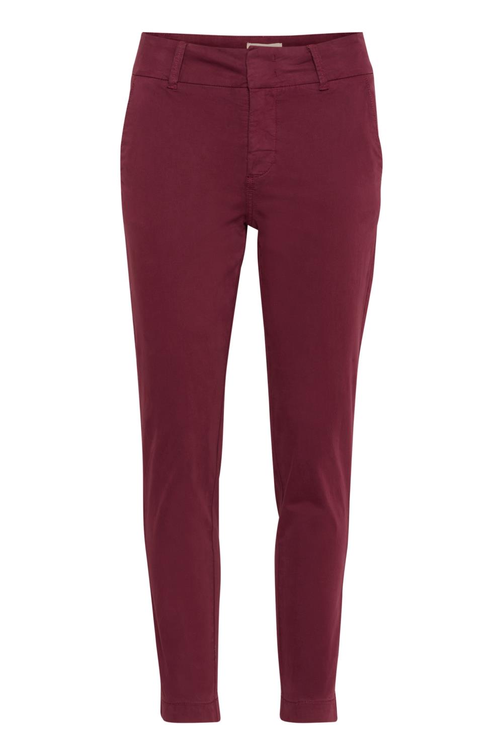 Part Two Soffys Pants, burgunder