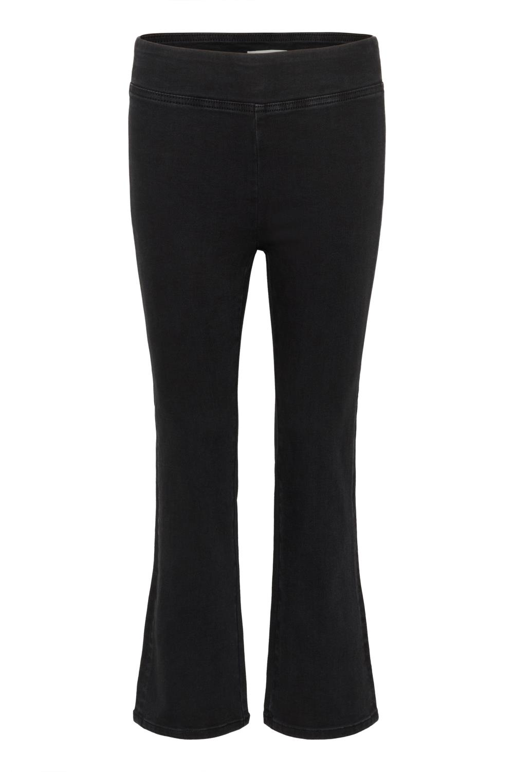 Part Two Nikela Pants, flared jeggings, sort