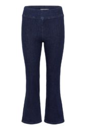 Part Two Nikela Pants, flared jeggings, denimblå