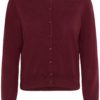 Part Two Noelani Cardigan i ull, burgunder