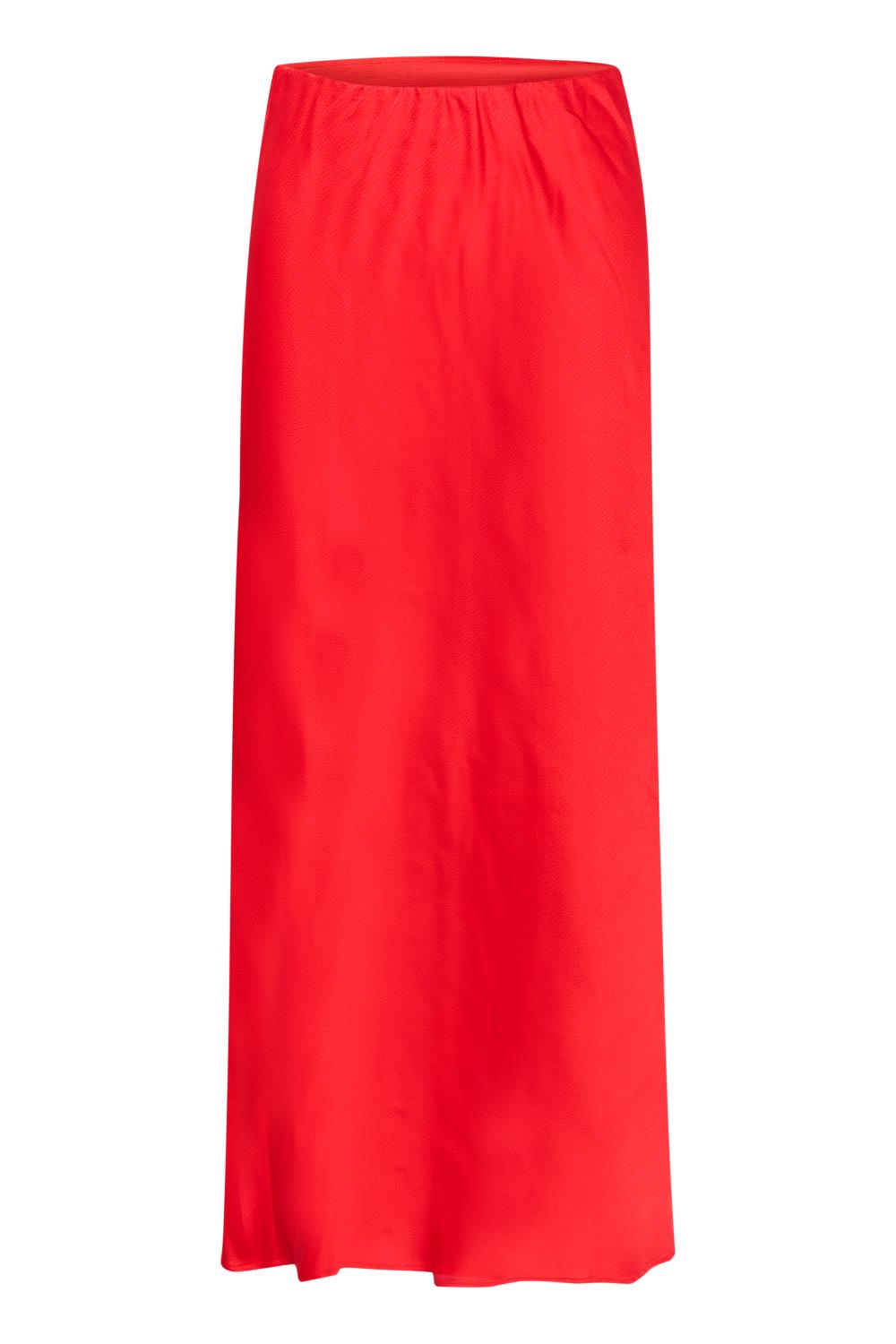 Kaffe KAlotte Skirt, rød