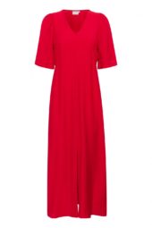 Kaffe KAkateri Maxi Dress, rød