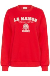 Kaffe KAberta Sweatshirt, rød