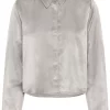 My Essential Wardrobe Estelle Short Shirt, mosegrønt