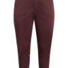Kaffe Curve KCleana Chino 7/8 pants, burgunder