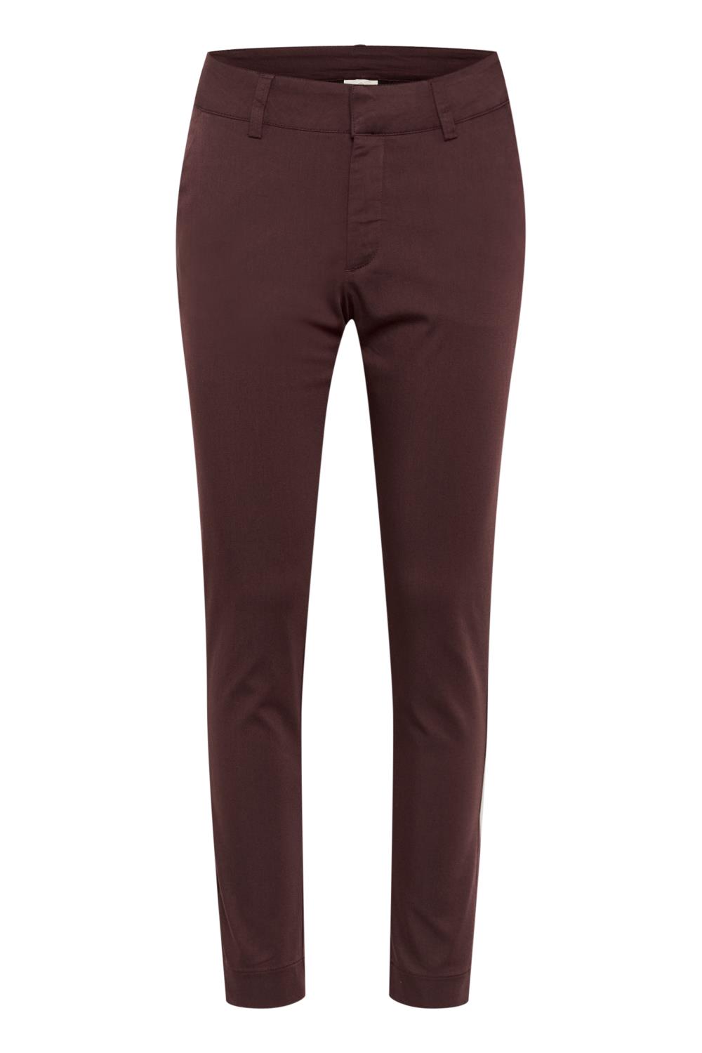 Kaffe KAlea Chino Pans, burgunder