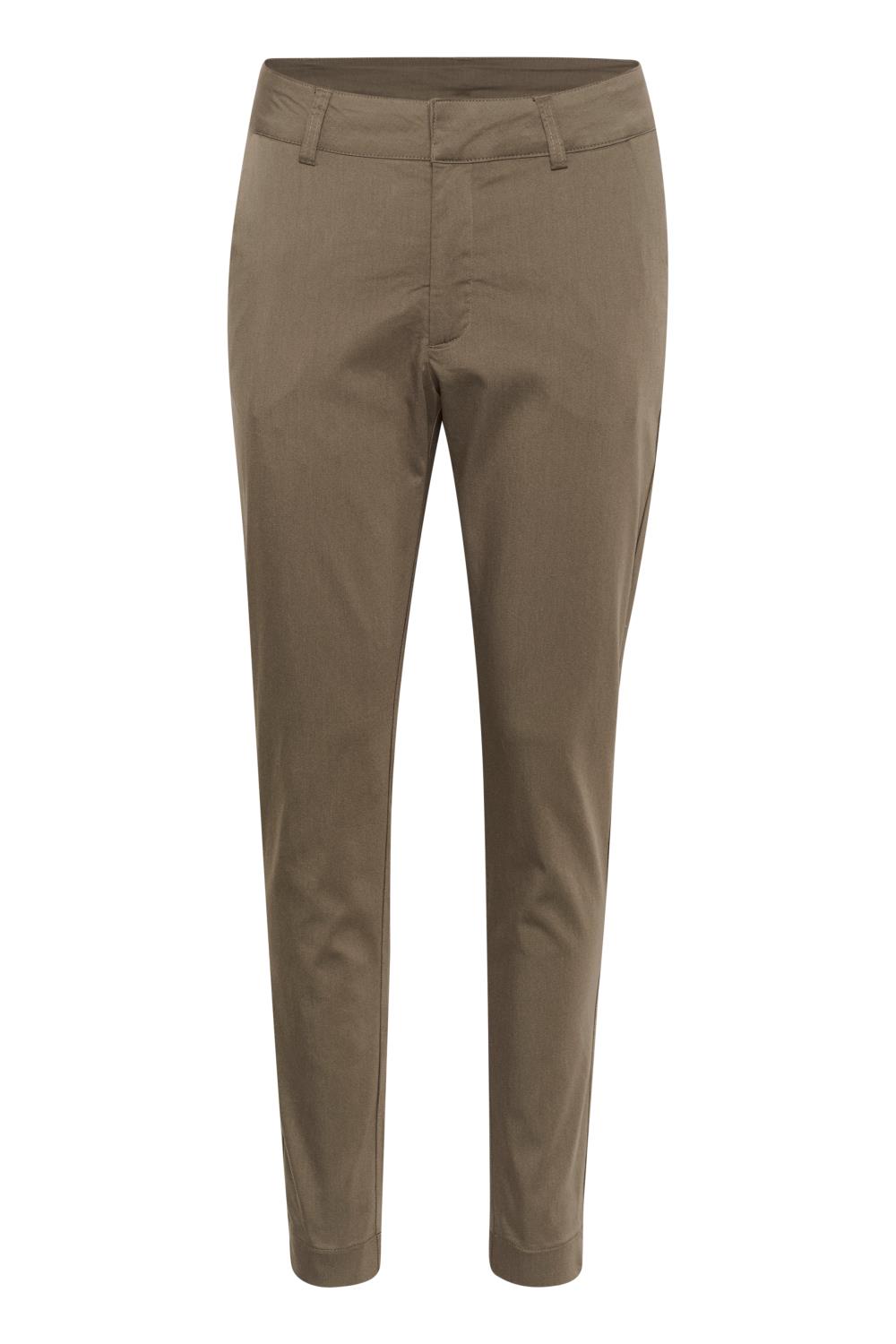 Kaffe KAlea Chino Pant, brun