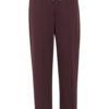 Kaffe Kajenny Straight Pants, burgunder