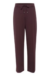 Kaffe Kajenny Straight Pants, burgunder