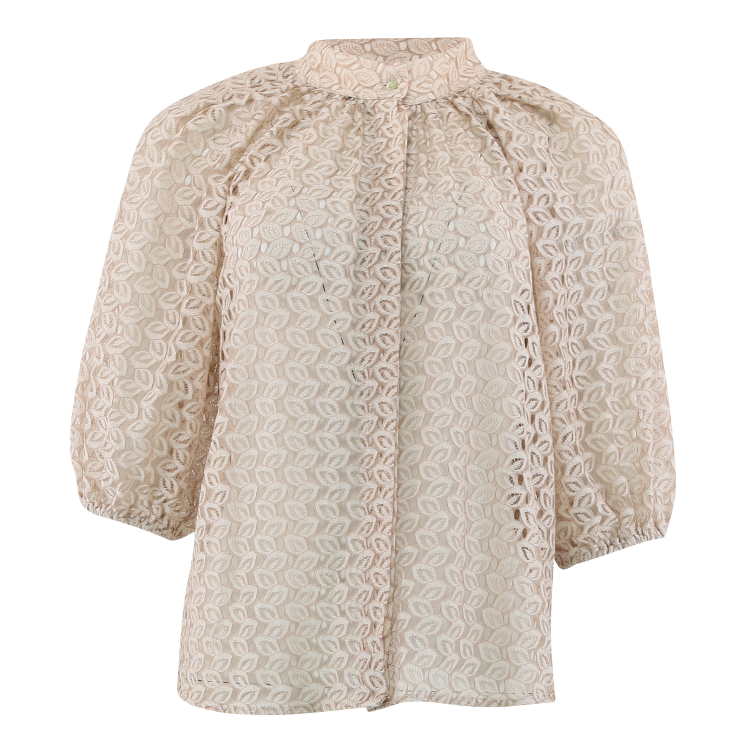 Continue Sia lace blouse, lys rosa blonde