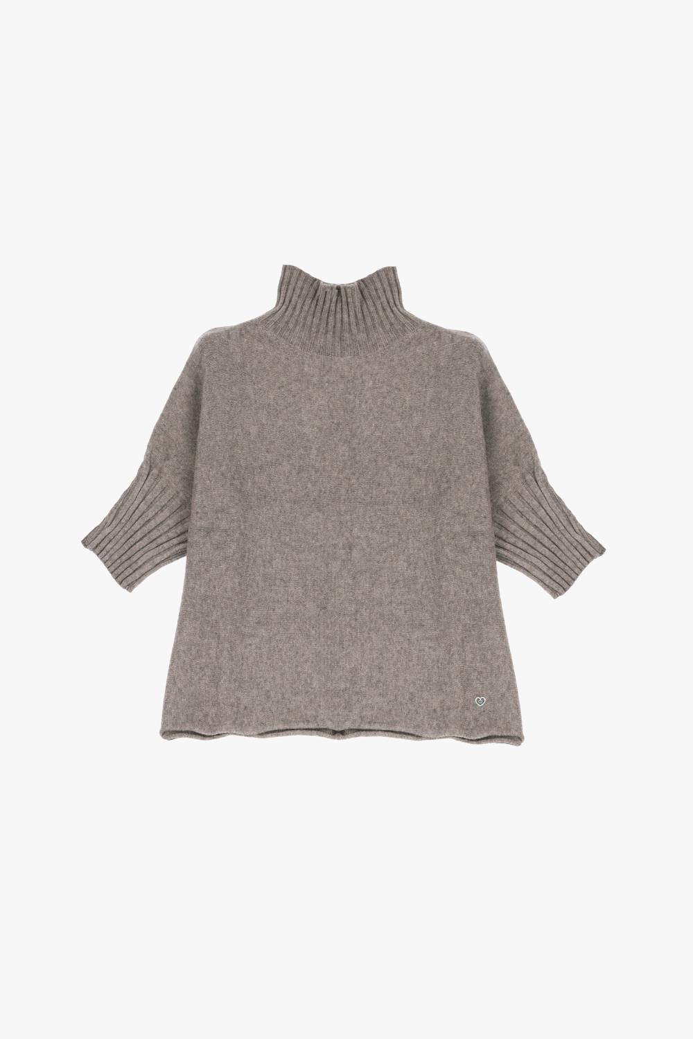 Please Turtleneck Sweat, onesize, beige