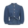 MSCH Rylan Elena 3/4 Shirt, denimblå