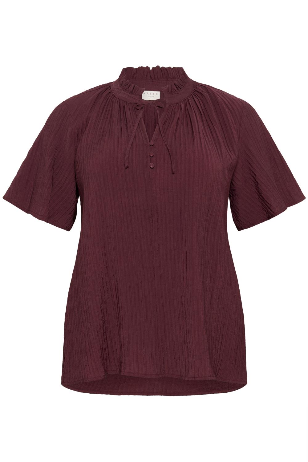 Kaffe Curve KClisana Blouse, burgunder