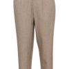 Kaffe Curve KCtilda Cropped Pants, brun