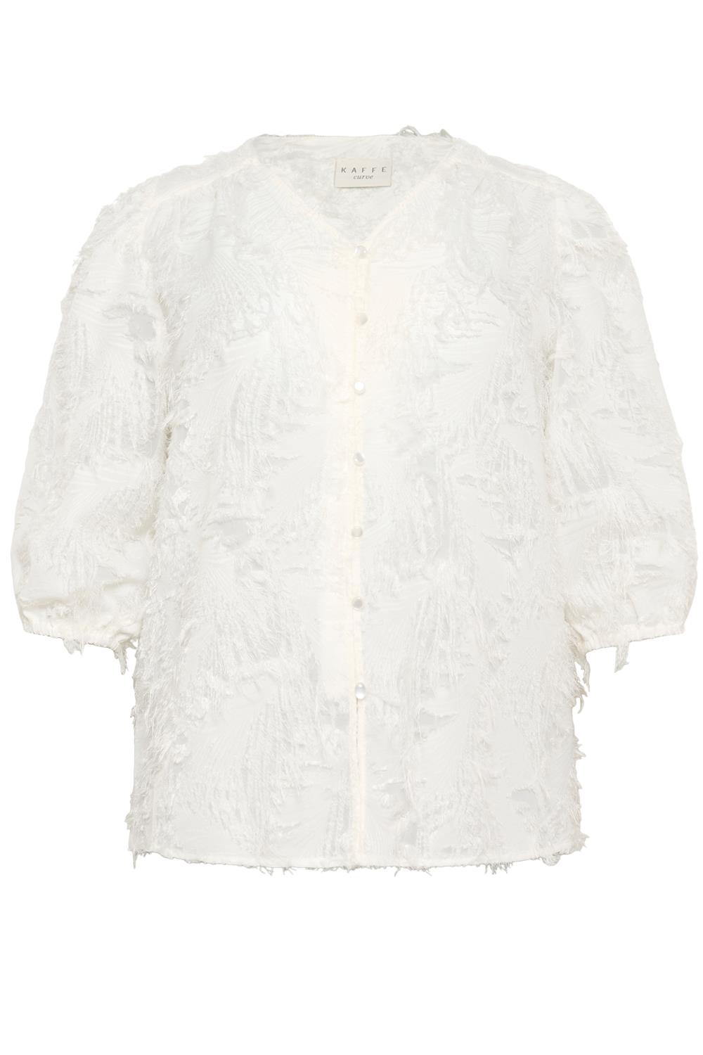Kaffe Curve KCparina Blouse, offwhite