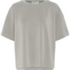 My Essential Wardrobe Helle EMB Boxy Tee, mosegrønn