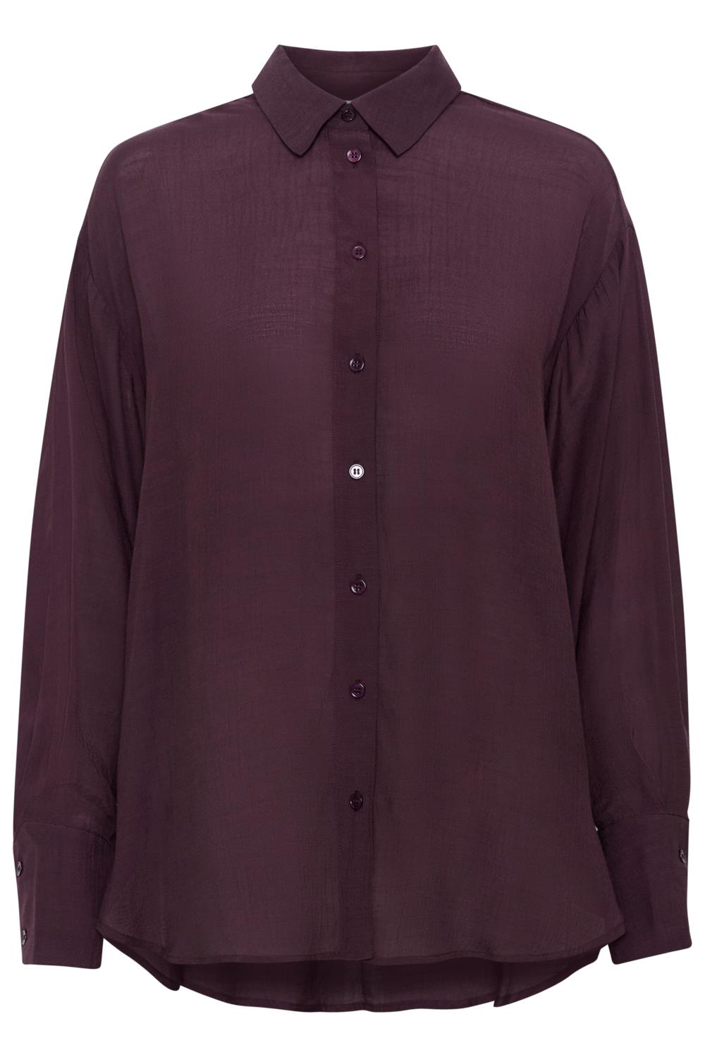 Kaffe KAanja Shirt, burgunder