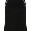 Kaffe KAmally slipover top, sort/hvit