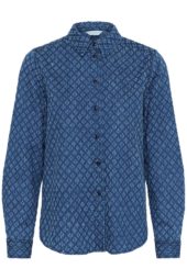 Part Two Sarafia Shirt, denimblå