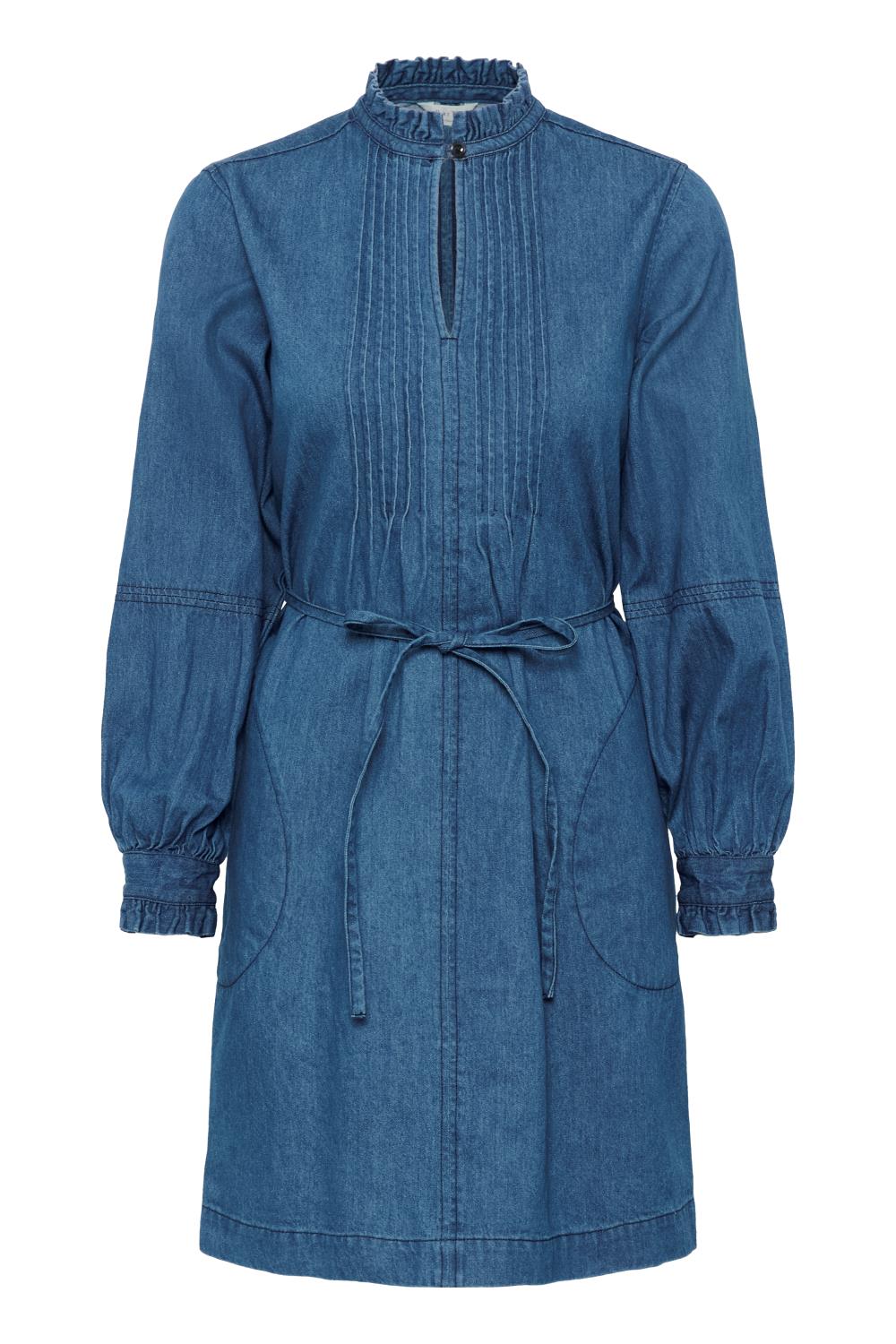 Part Two Sarine Dress, denimblå