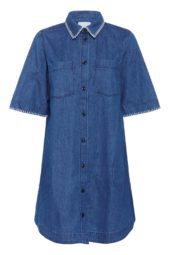 Part Two Sardia Dress, denimblå