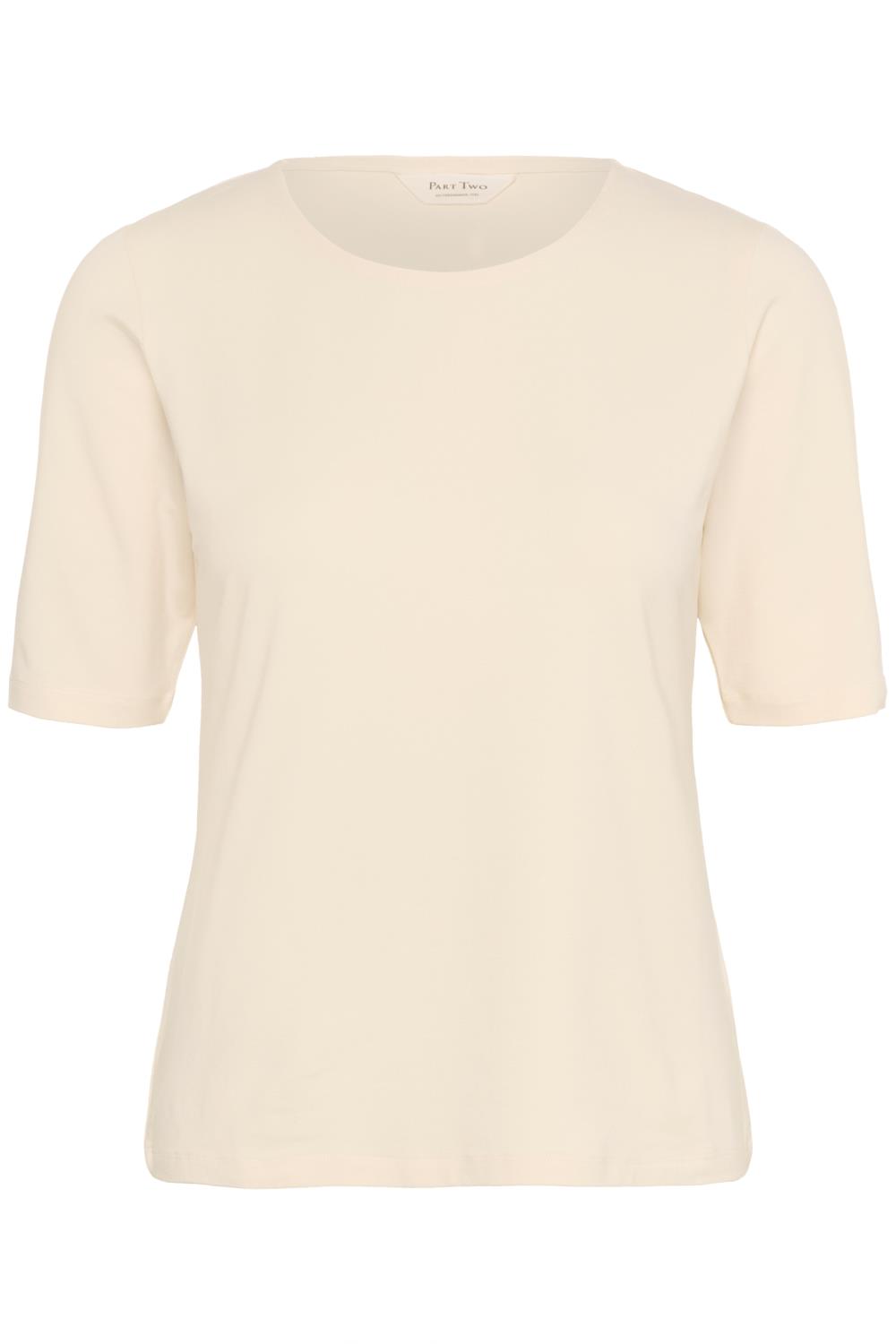 Part Two Nemi T-shirt, lys beige