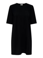 JDY Geggo Life S/S Button Dress, sort
