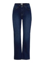 Isay Monza Stright Jeans, mørk denim