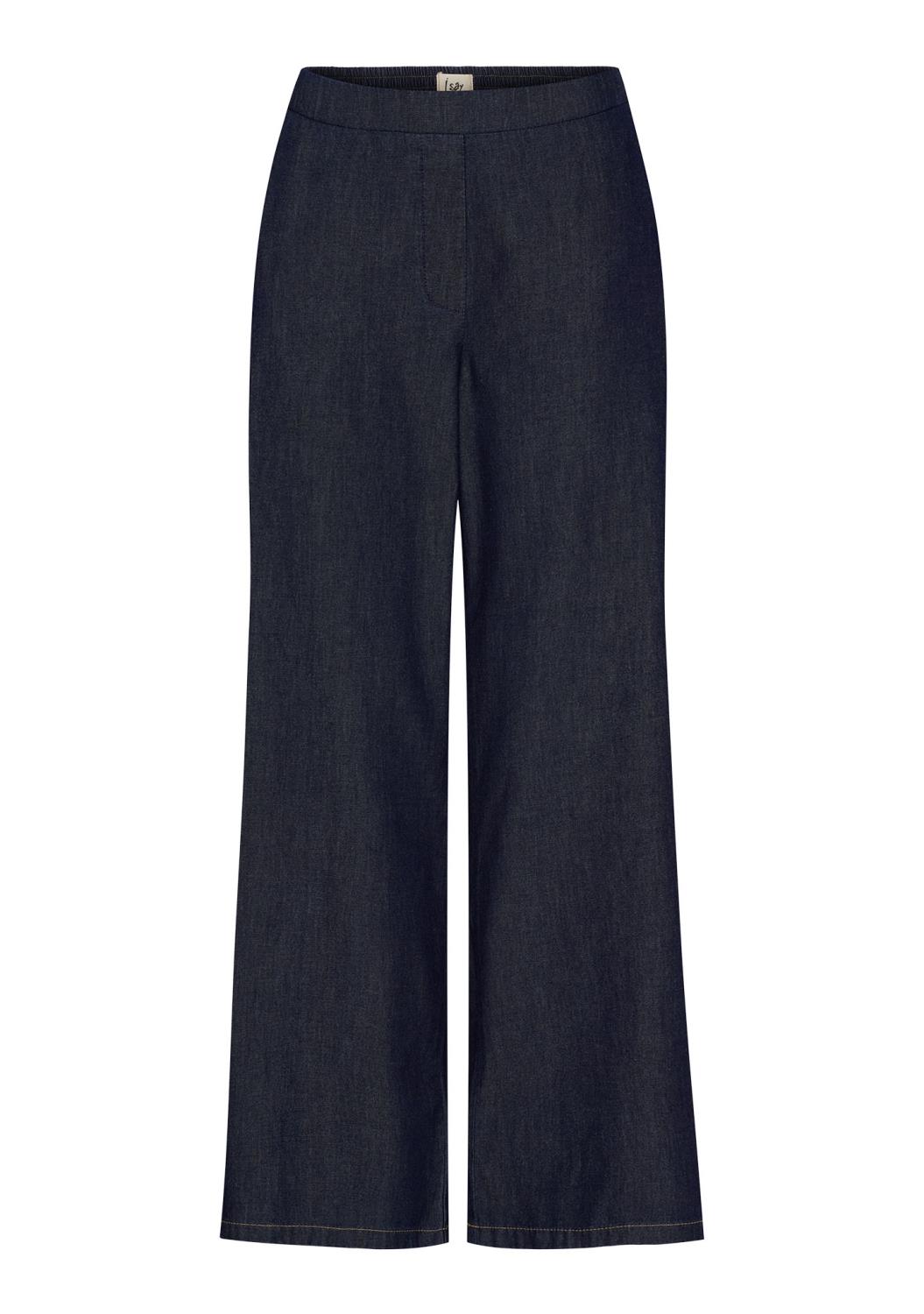 Isay Diva Loose Pant, denimblå