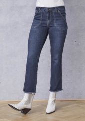 Isay Como Flare Jeans, denimblå