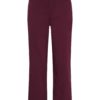 Isay Stright Pant, burgunder