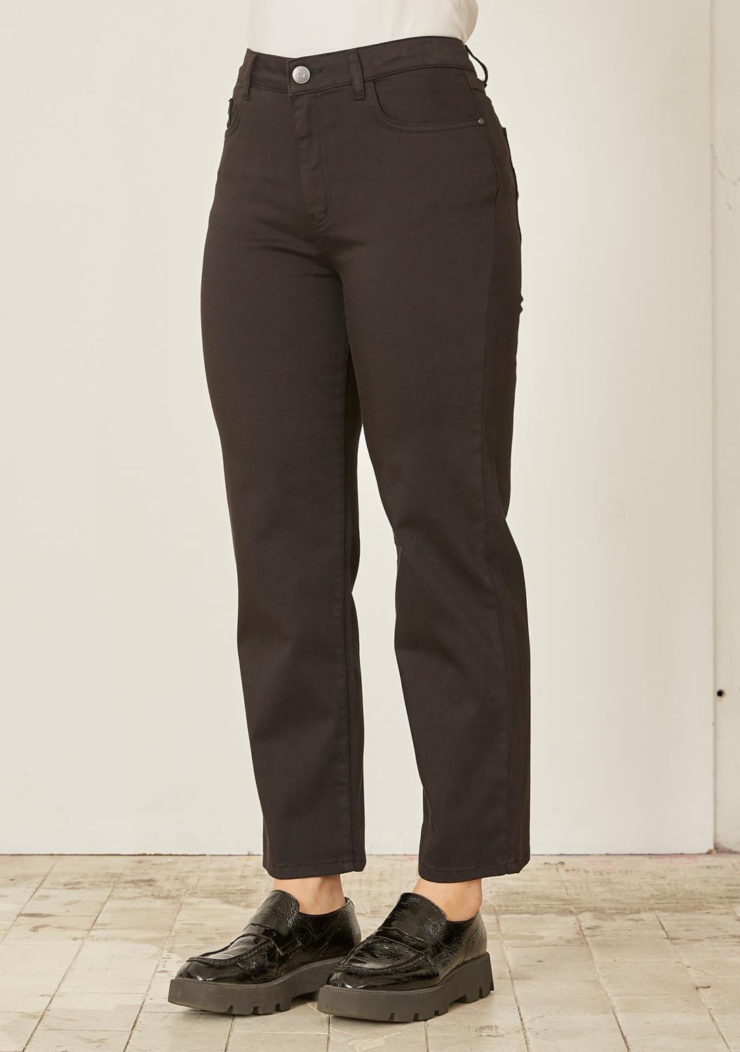 Isay Straight Pant, sort