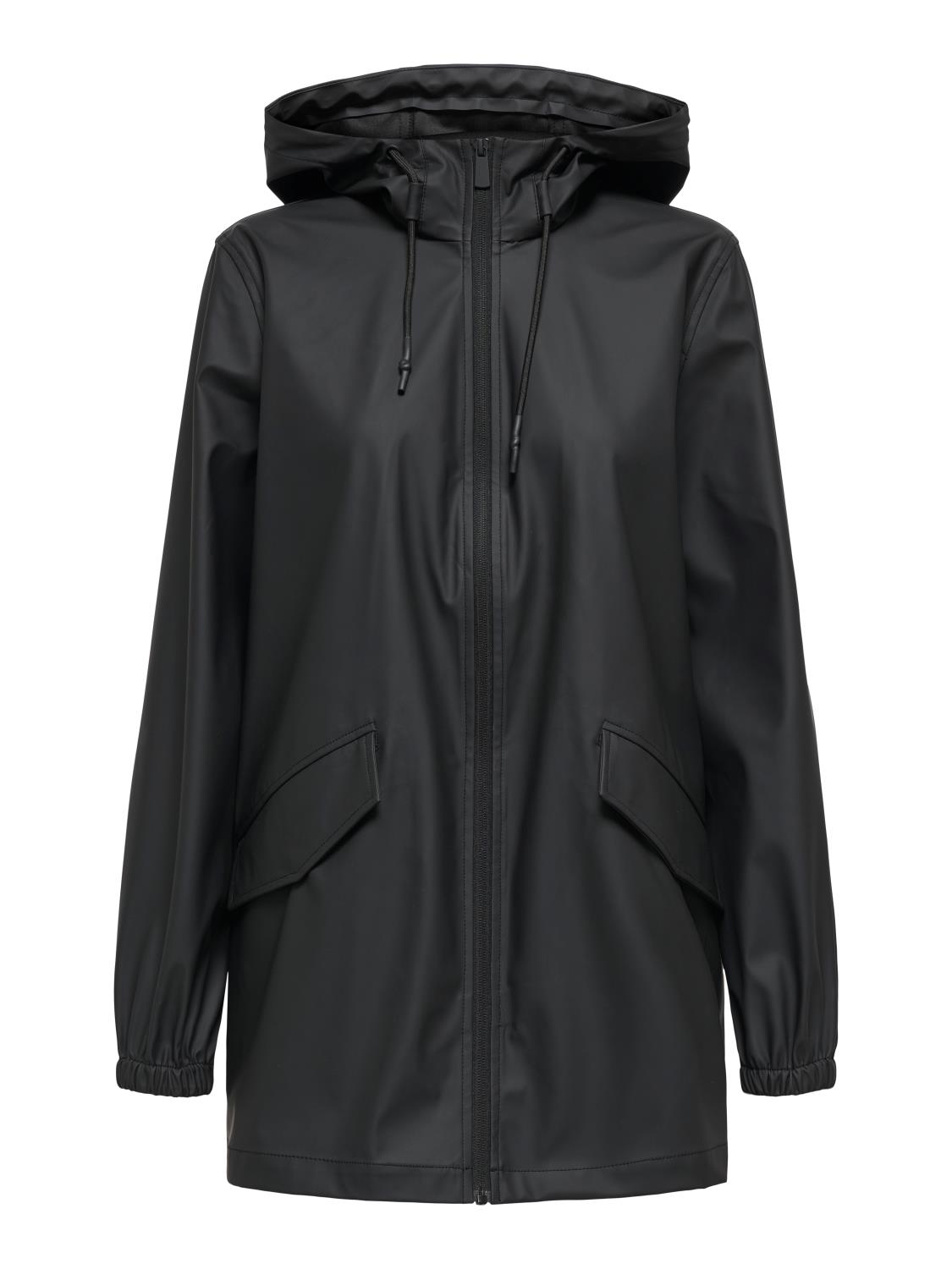 JDY Mulan Raincoat OTW, sort
