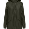 JDY Mulan Raincoat OTW, grønn