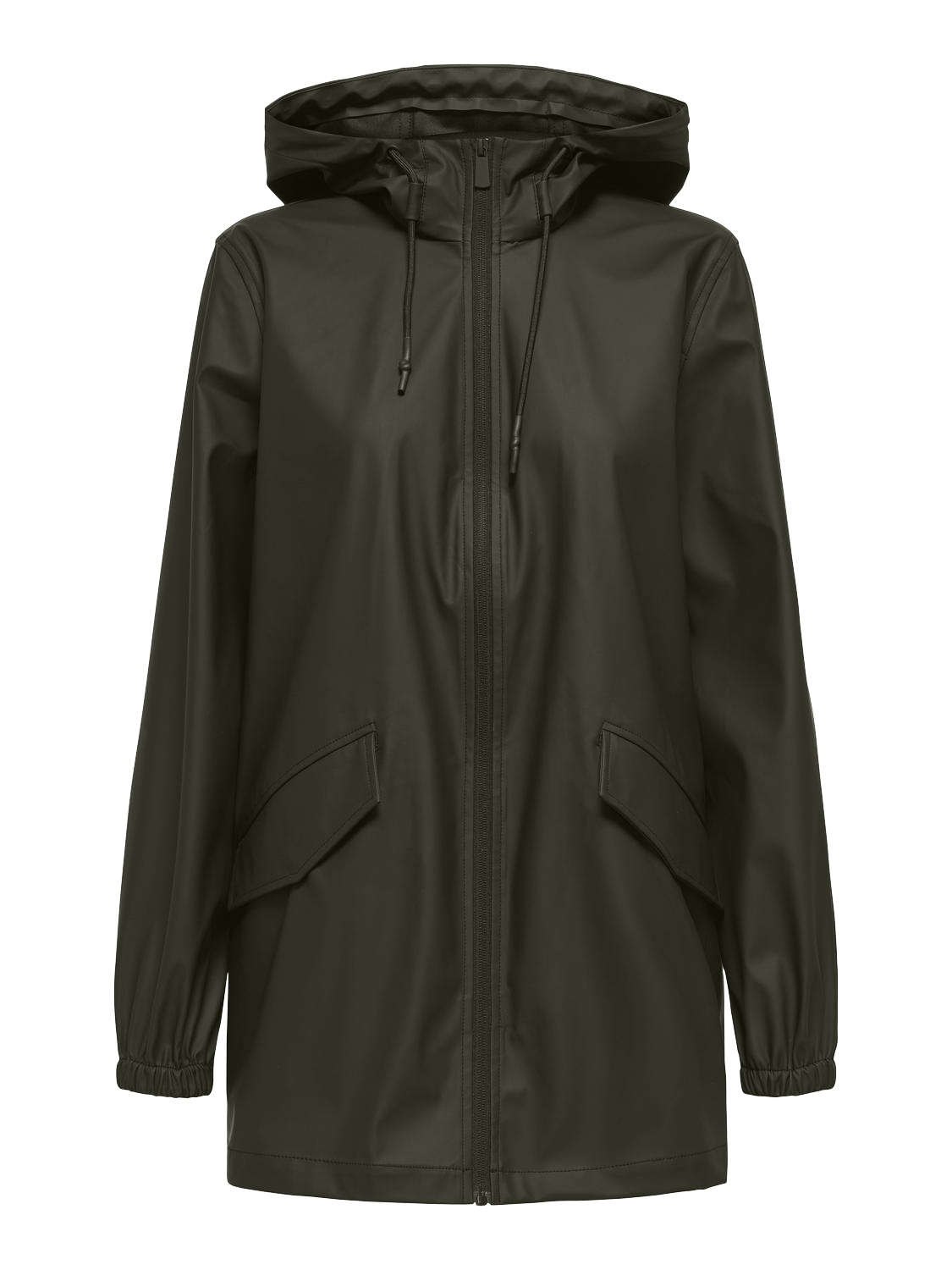 JDY Mulan Raincoat OTW, grønn
