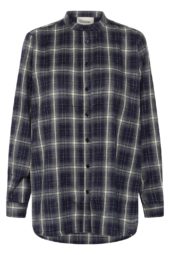 My Essential Wardrobe Marly Shirt, blå rutet