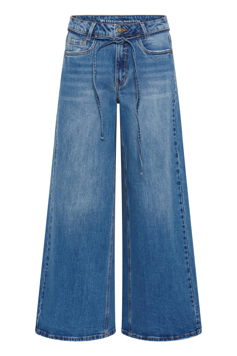 My Essential Wardrobe Karo 144 Mid X-Wide jeans, denimblå