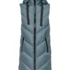 JDY Skylar Life Hood Waistcoat OTW, blå