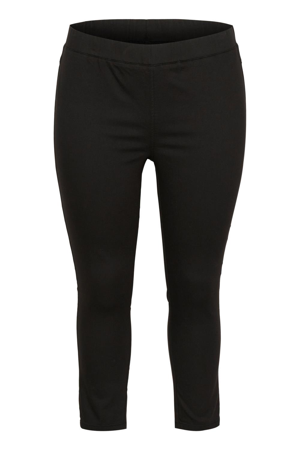 Kaffe Curve KCana cropped Twill Jeggings, sort