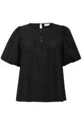 Kaffe Curve KCmelana Blouse, sort