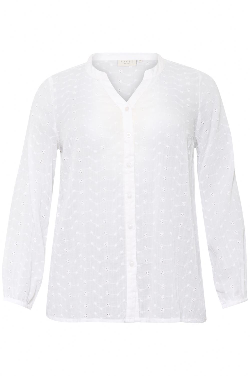 Kaffe Curve KCmaia Shirt, offwhite