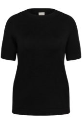 Kaffe Curve KClizzy Boatneck Pullover, sort