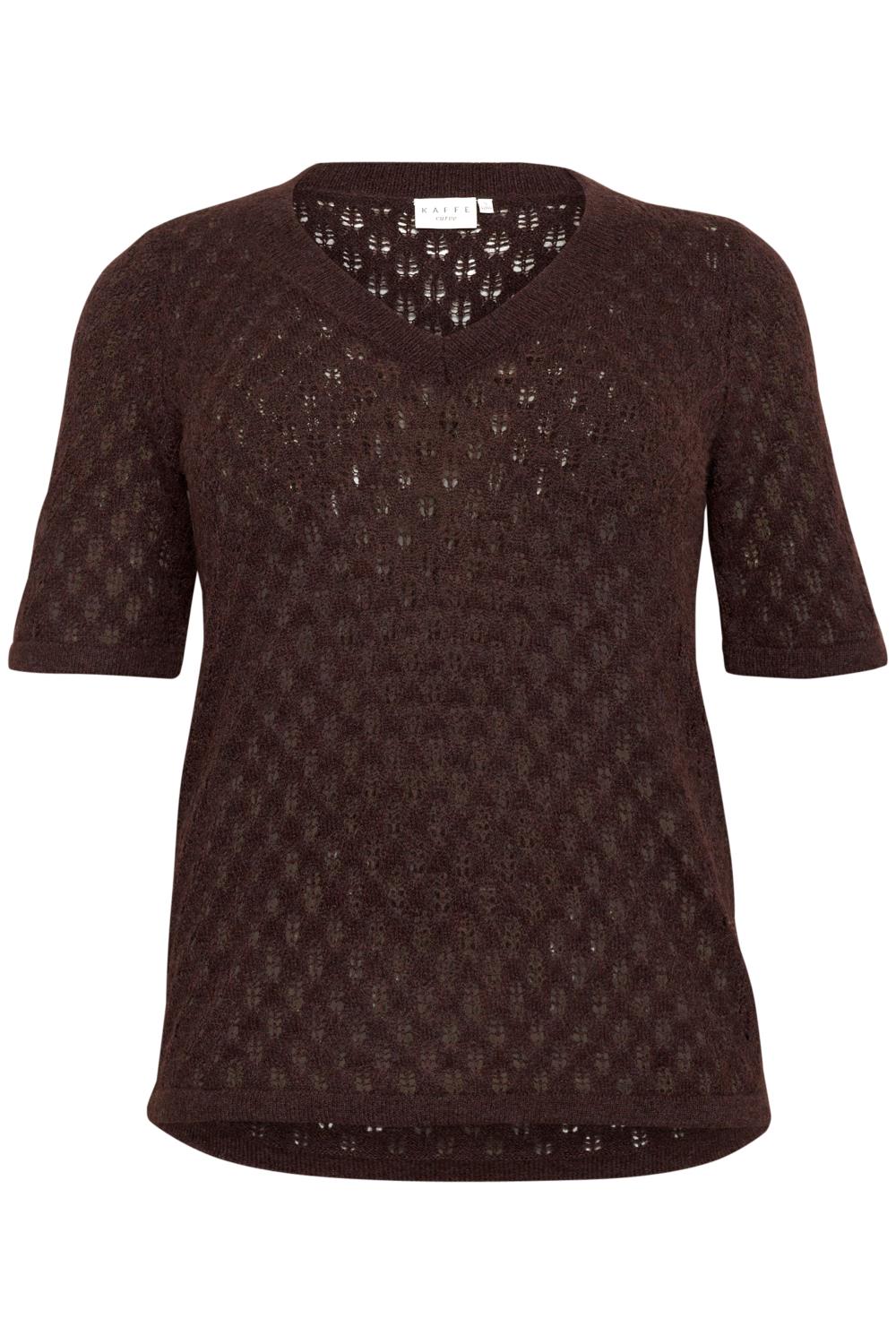 Kaffe Curve KCloura Pullover, burgunder